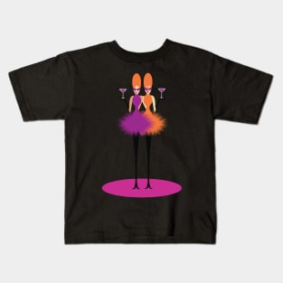 Cocktail Twins Kids T-Shirt